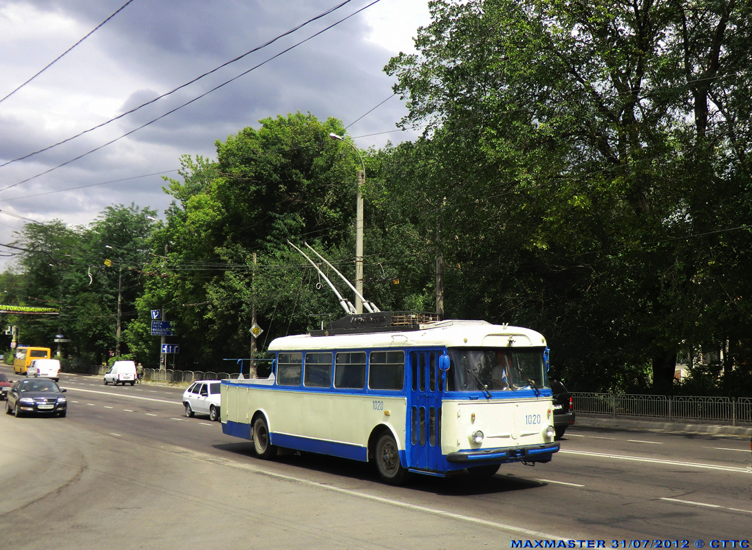 Крымский троллейбус, Škoda 9Tr15 № 1020