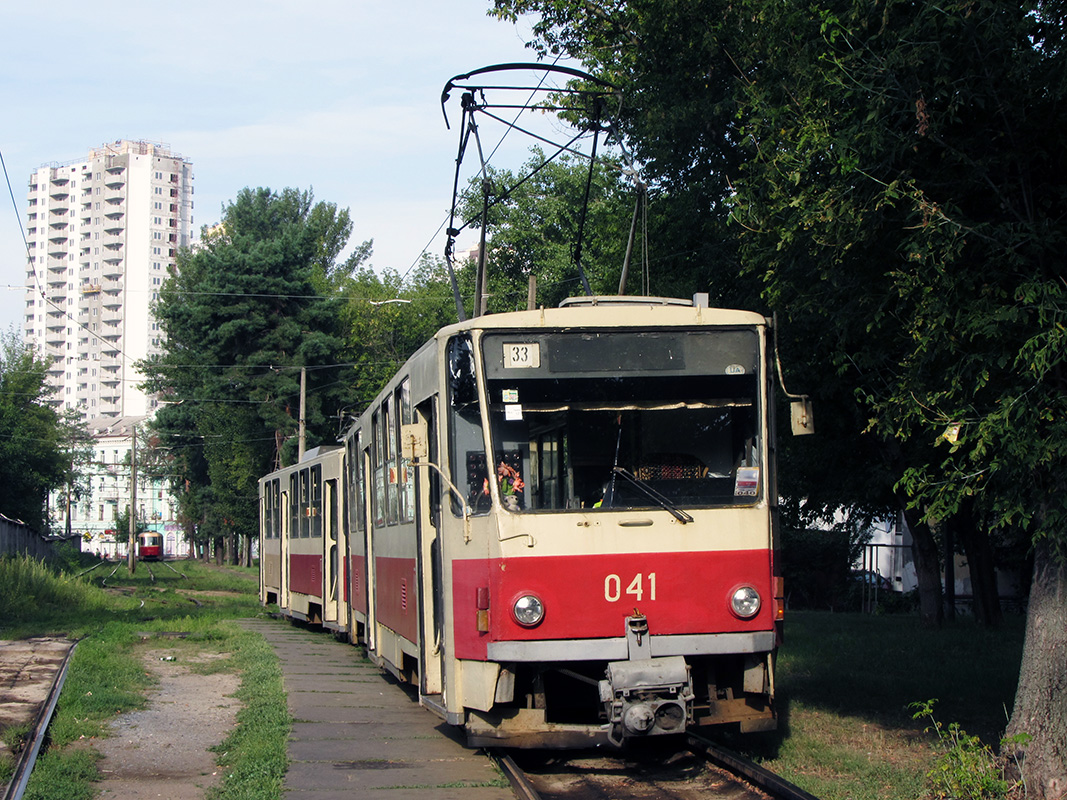 Киев, Tatra T6B5SU № 041