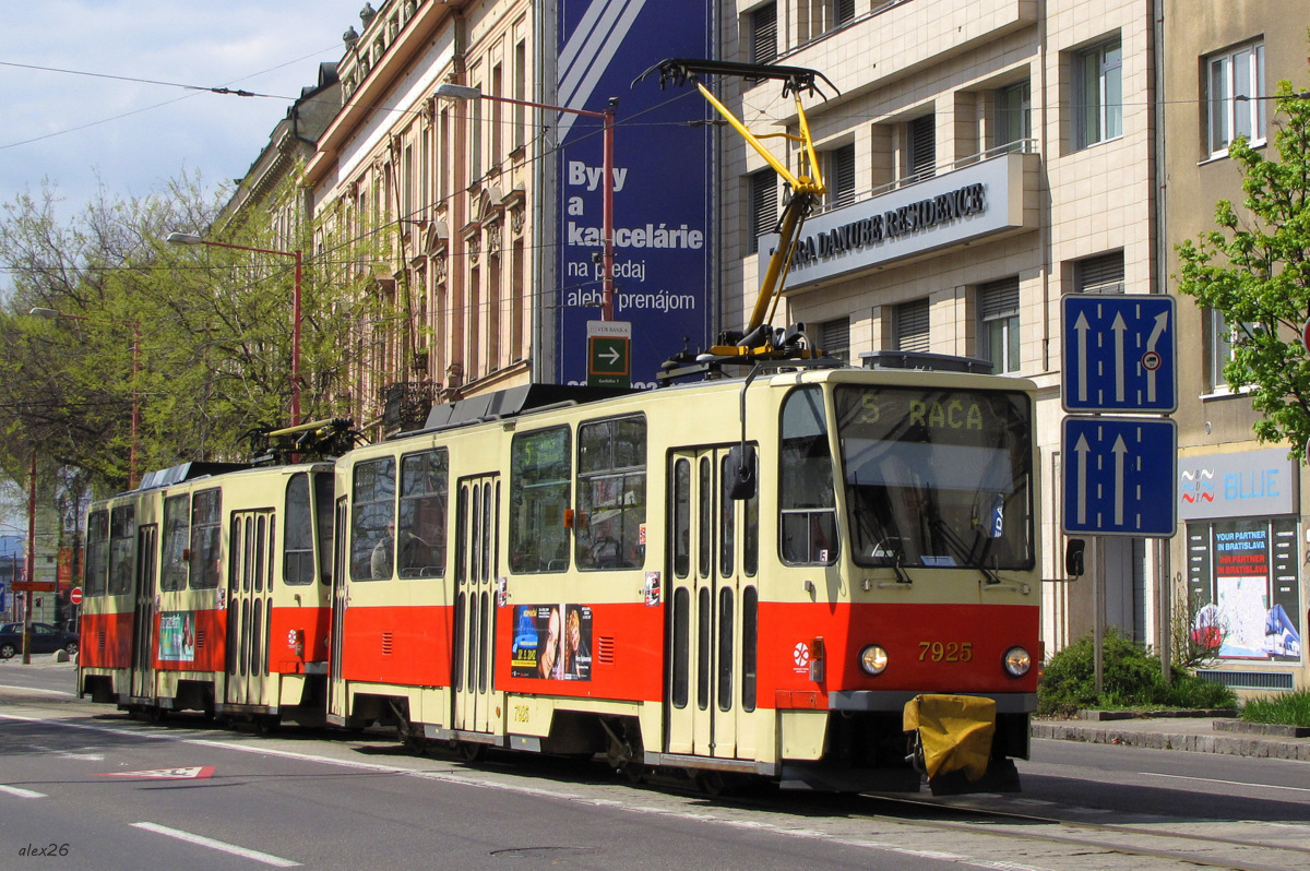 Bratislava, Tatra T6A5 N°. 7925