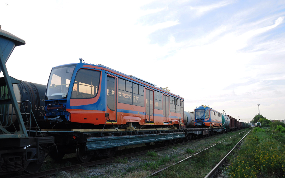 Taganrog, 71-623-02 nr. 360; Taganrog, 71-623-02 nr. 361; Taganrog — Трамваи без номеров