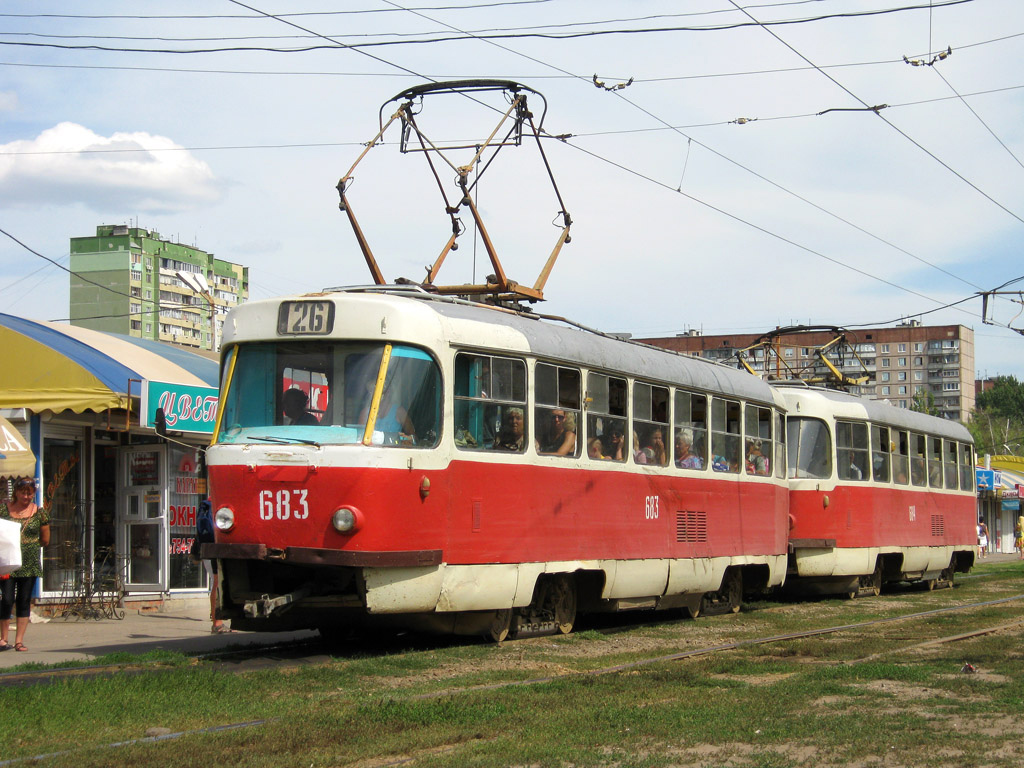 Харьков, Tatra T3SU № 683