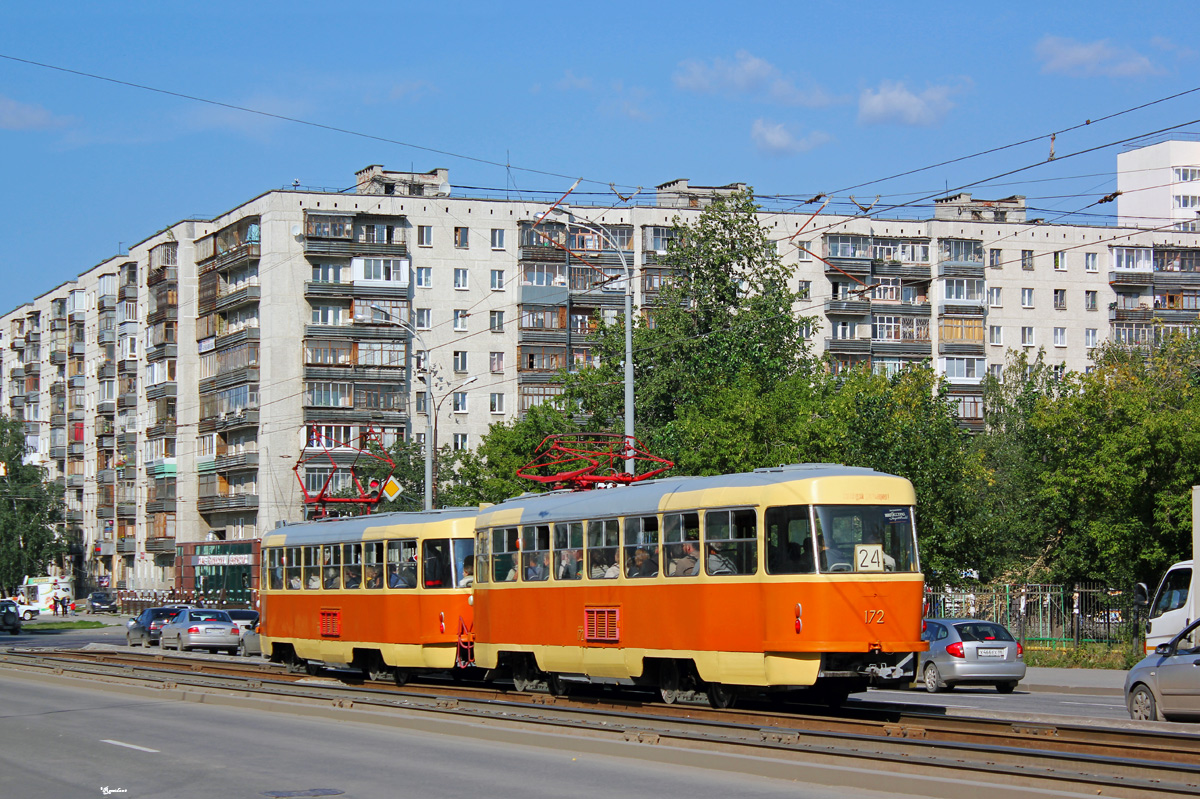 Yekaterinburg, Tatra T3SU č. 172