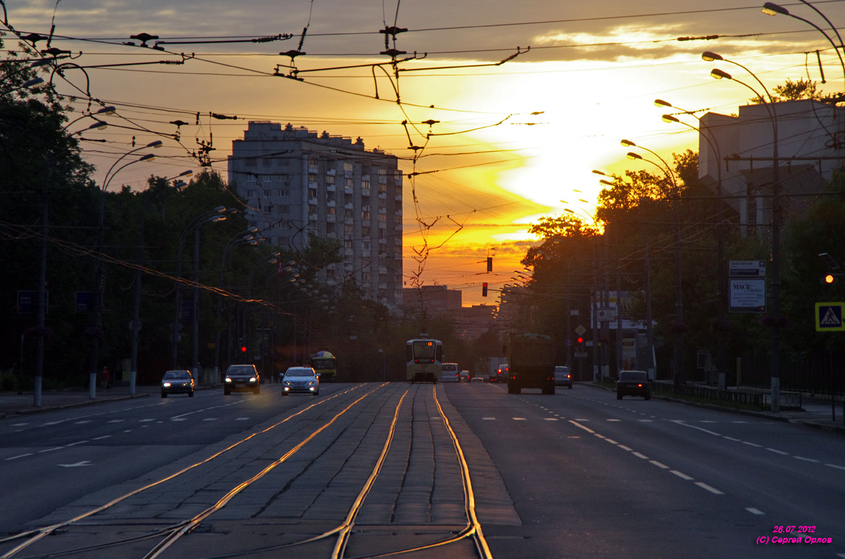 Moskwa — Tram lines: Eastern Administrative District
