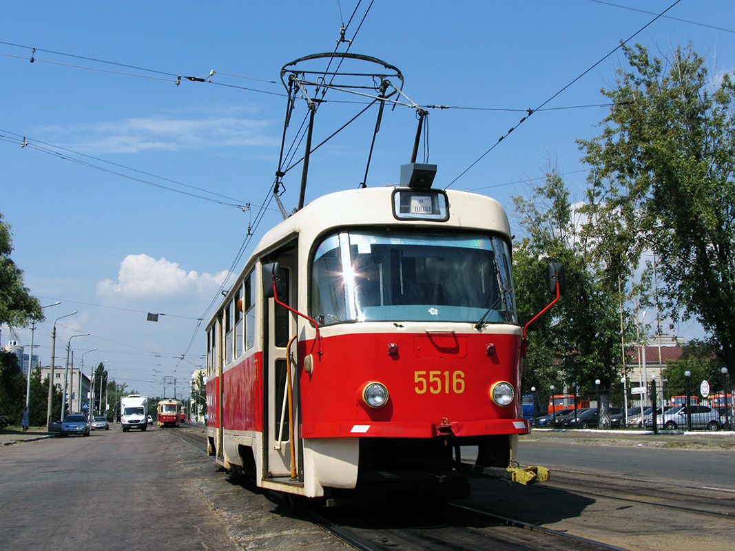Kiova, Tatra T3SU # 5516