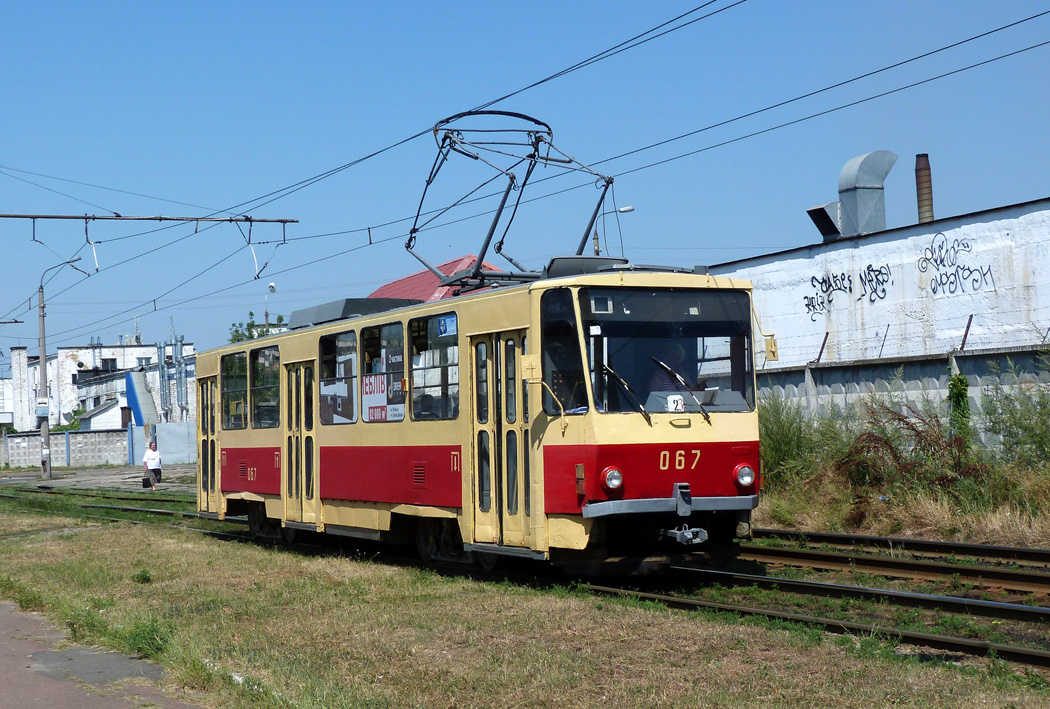 Київ, Tatra T6B5SU № 067