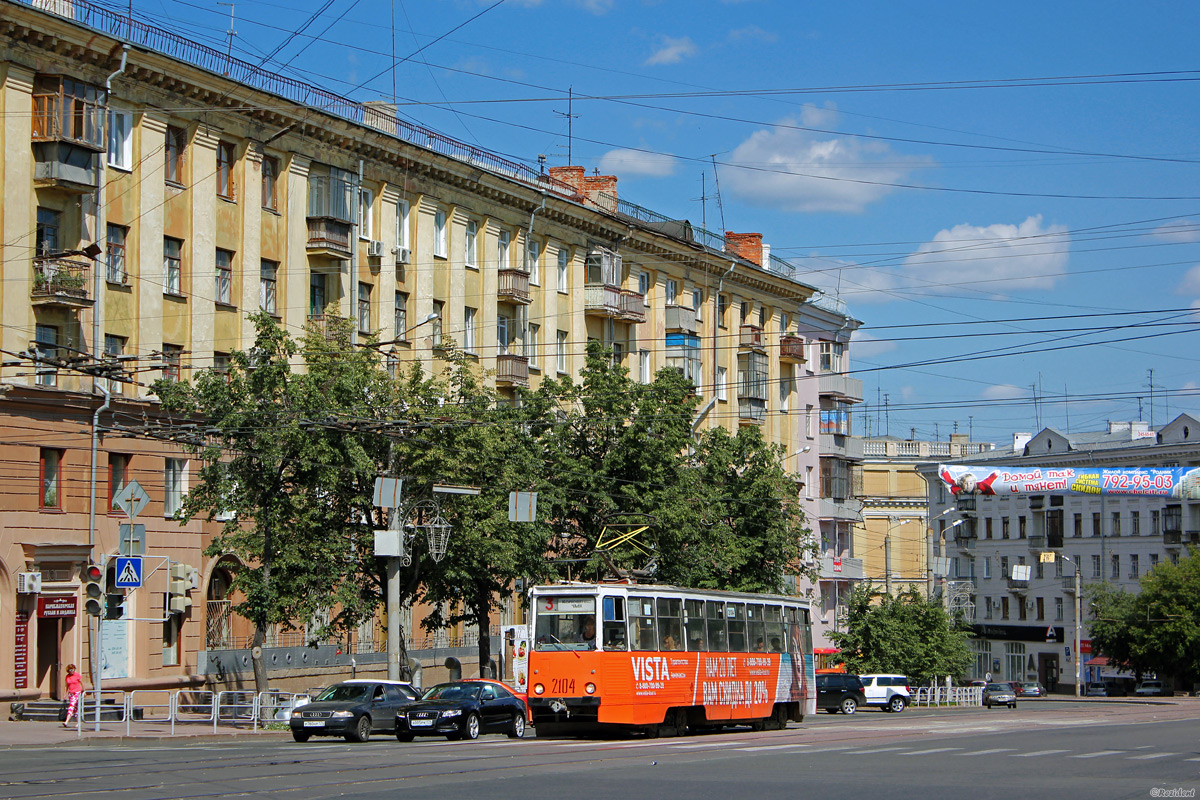Chelyabinsk, 71-605 (KTM-5M3) č. 2104