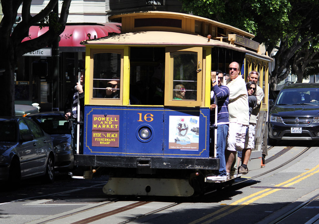 San Francisco Bay Area, Muni cable car № 16
