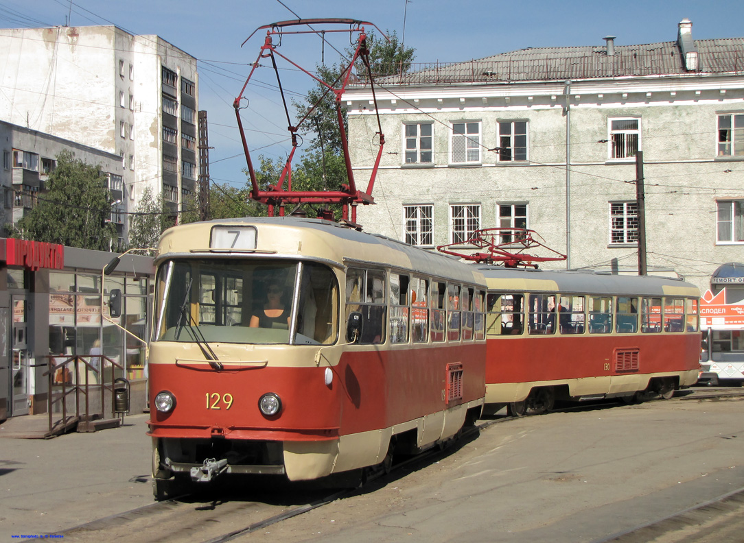 Екатеринбург, Tatra T3SU № 129