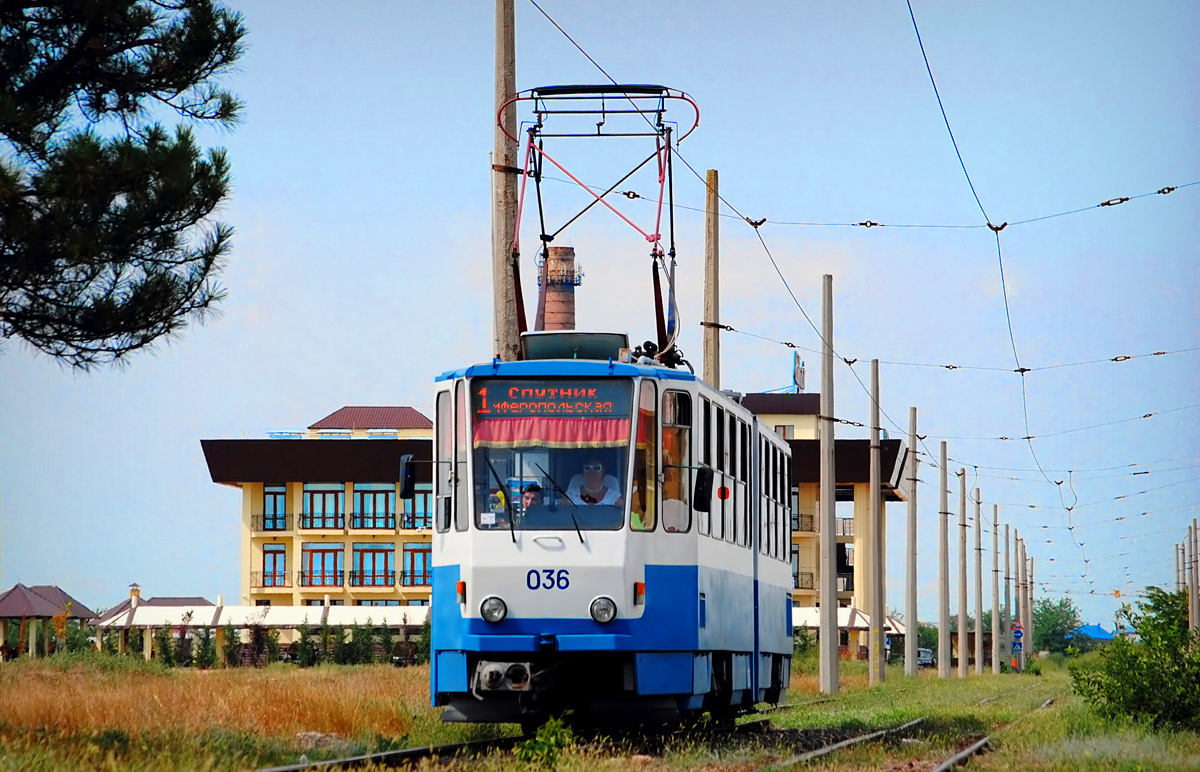 Евпатория, Tatra KT4SU № 036