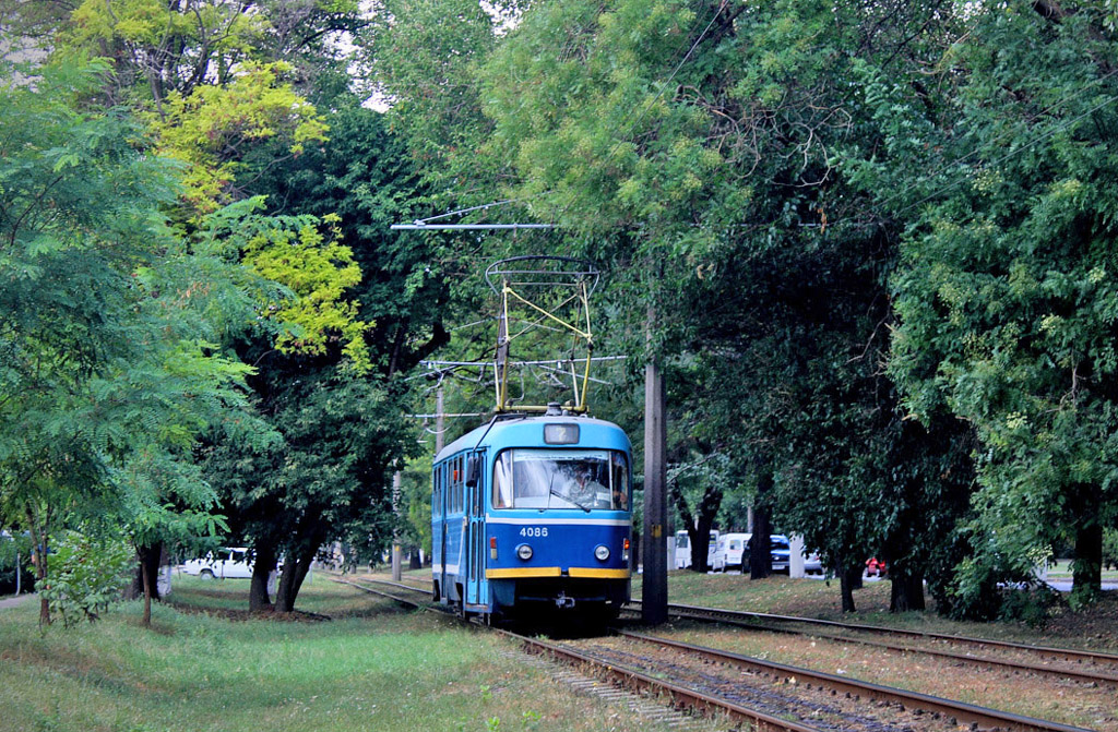 Одесса, Tatra T3R.P № 4086; Одесса — Трамвайные линии: Пересыпь → Центролит