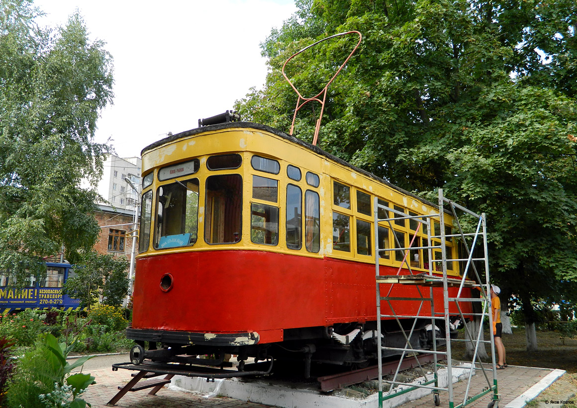 Краснодар, Х № Э-1; Краснодар — Восстановление внешнего вида музейного вагона типа Х