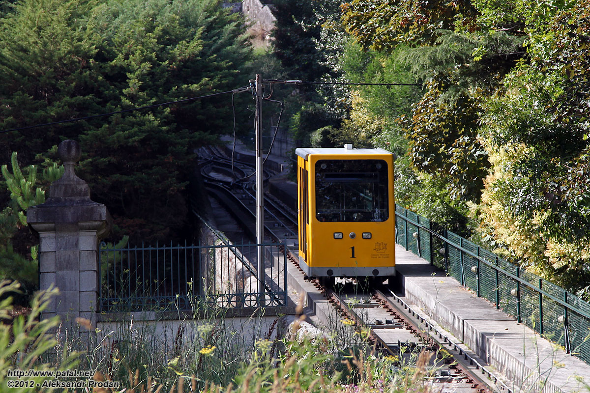 Viana do Castelo, Funicular* № 1; Viana do Castelo — Funnicular