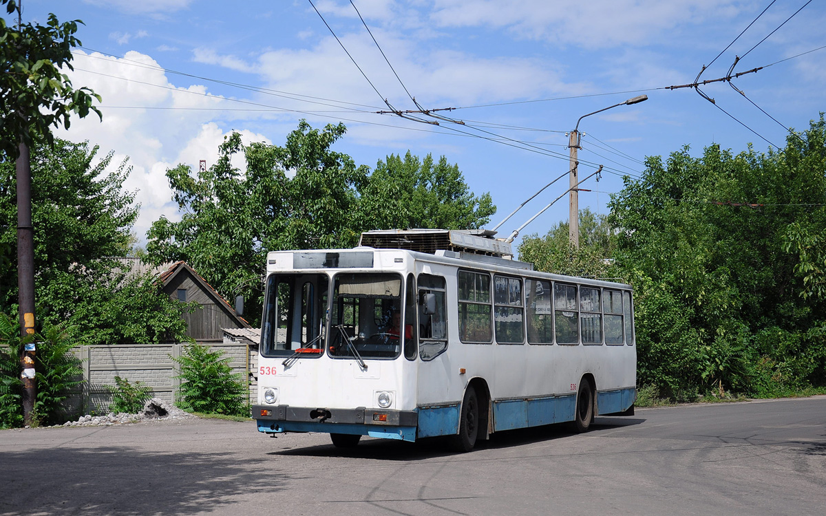 Vuhlehirsk, YMZ T2 č. 536