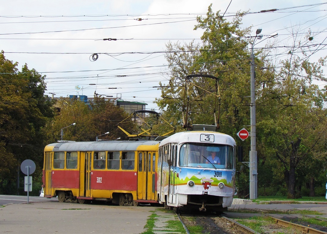 Харьков, Tatra T3SU № 3011