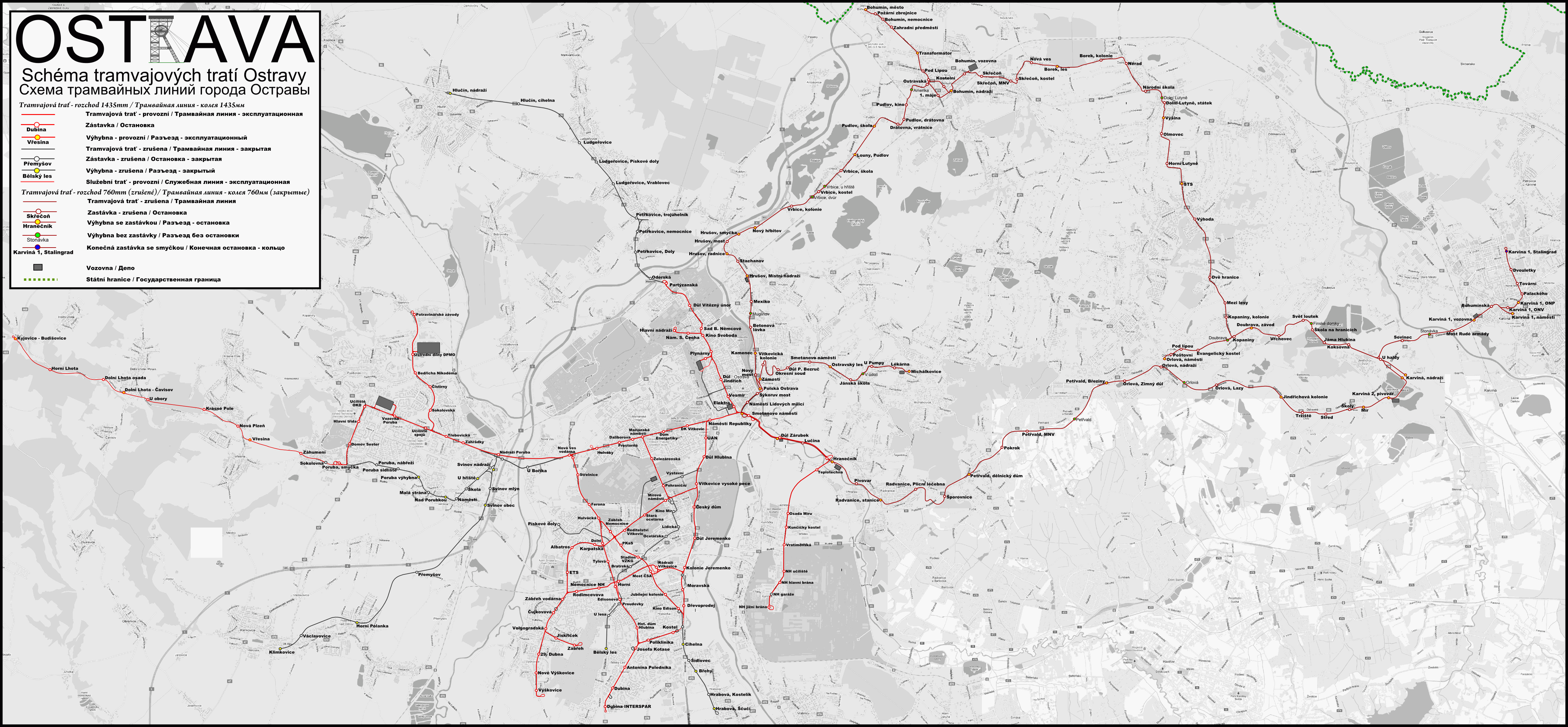 Ostrava — Maps