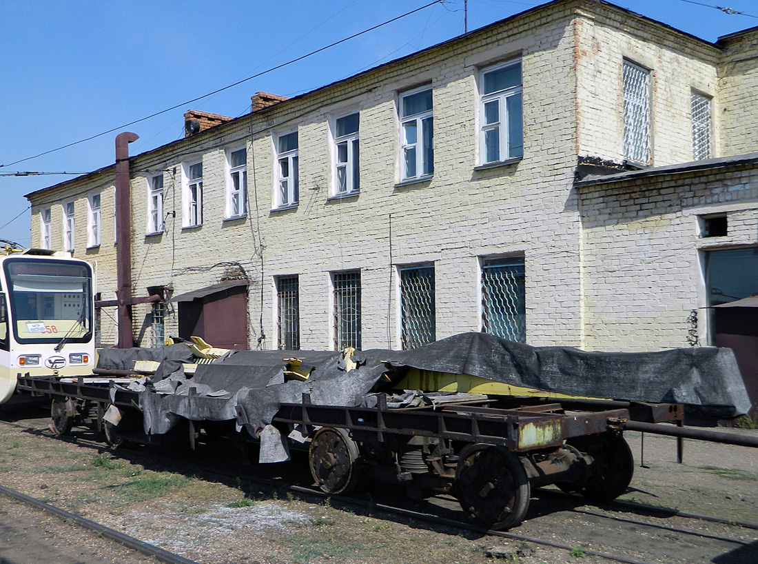 Salavat, 4-axle trailer car č. б/н