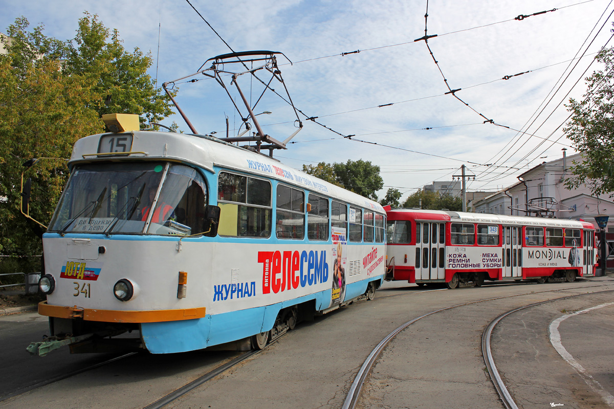 Yekaterinburg, Tatra T3SU № 341