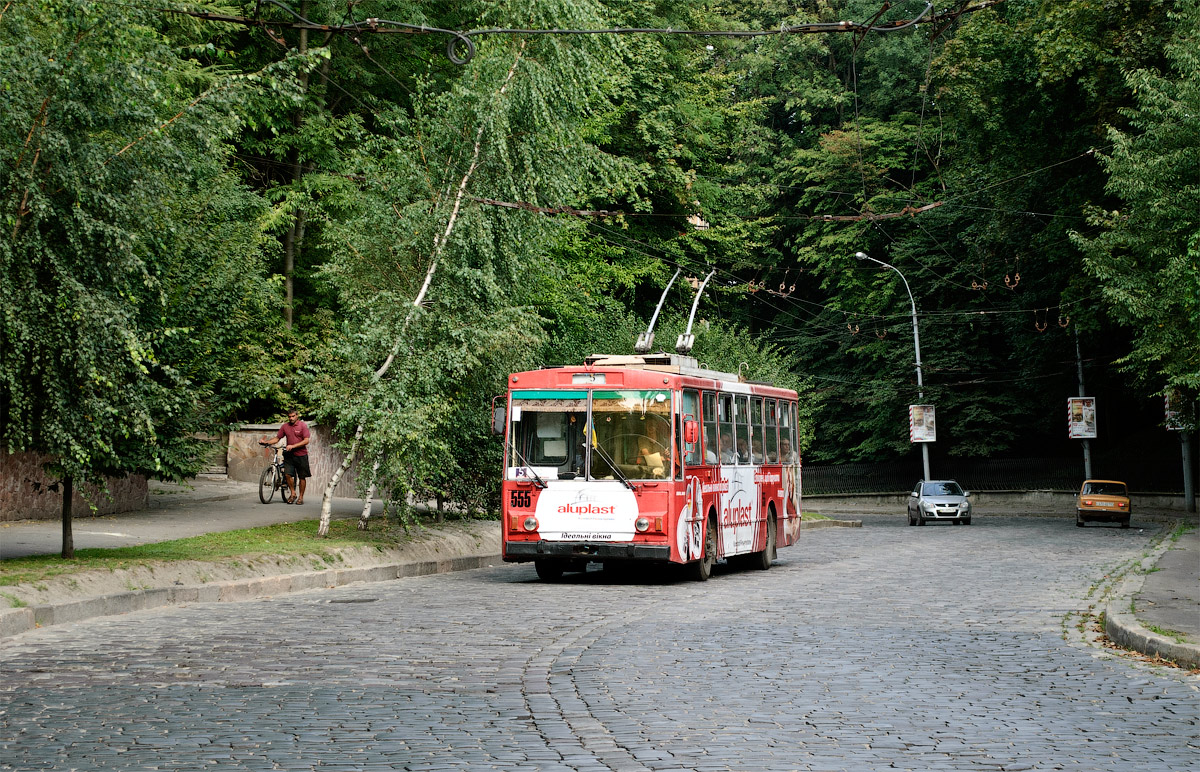 Lviv, Škoda 14Tr89/6 № 555