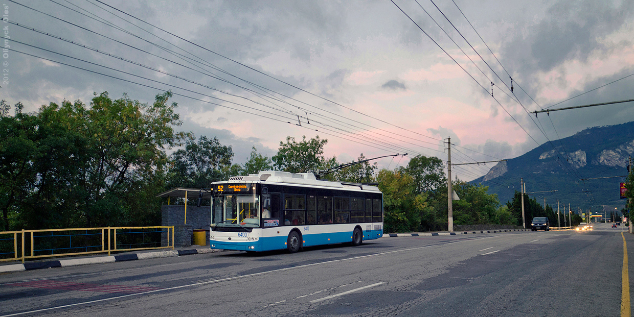 Crimean trolleybus, Bogdan T70115 № 6400