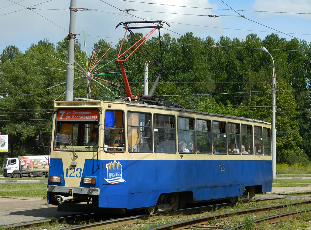 Yaroslavl, 71-605 (KTM-5M3) č. 123