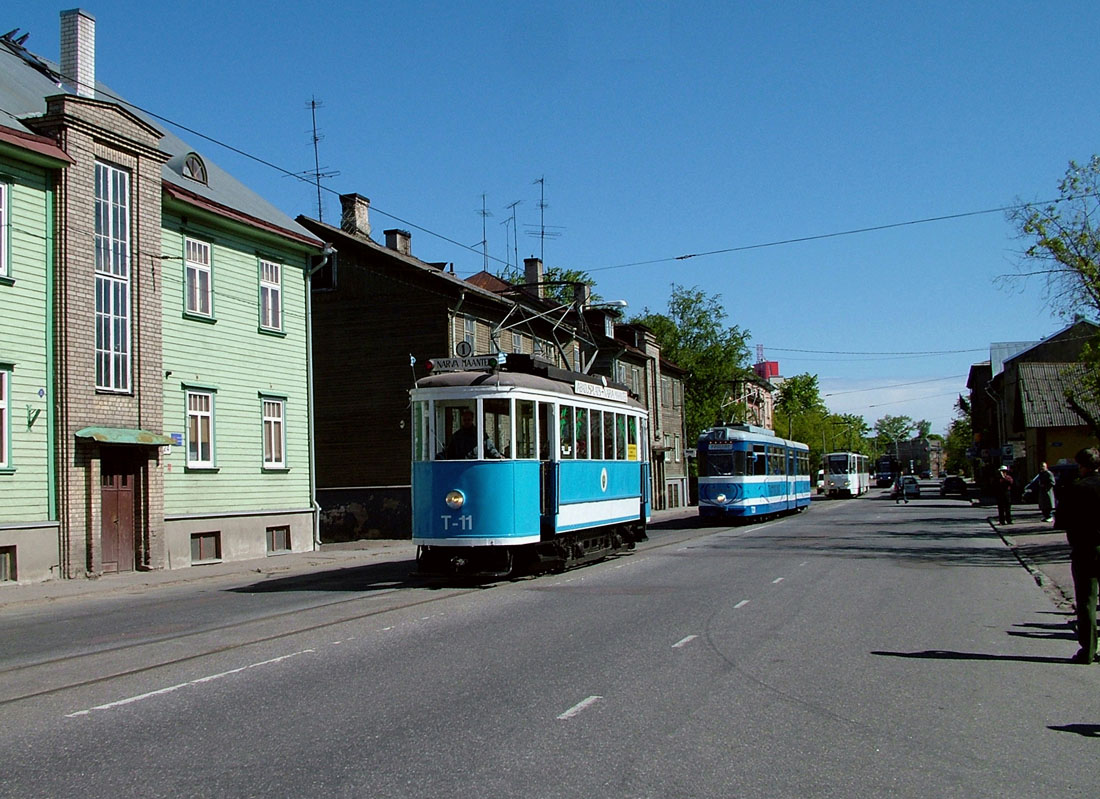 Таллин, Gotha G4-61 № Т-31; Таллин, Двухосный моторный Trammitrust № T-11