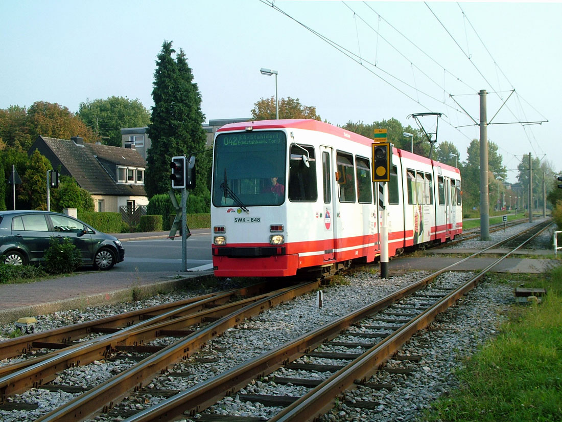 Krefeld, Duewag M8C № 848
