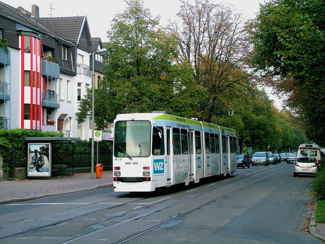 Krefeld, Duewag M8C nr. 842