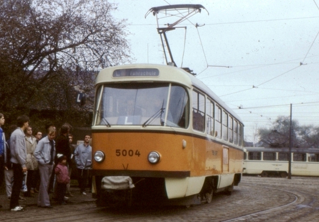 Лейпциг, Tatra T4D № 5004; Лейпциг — Старые фотографии
