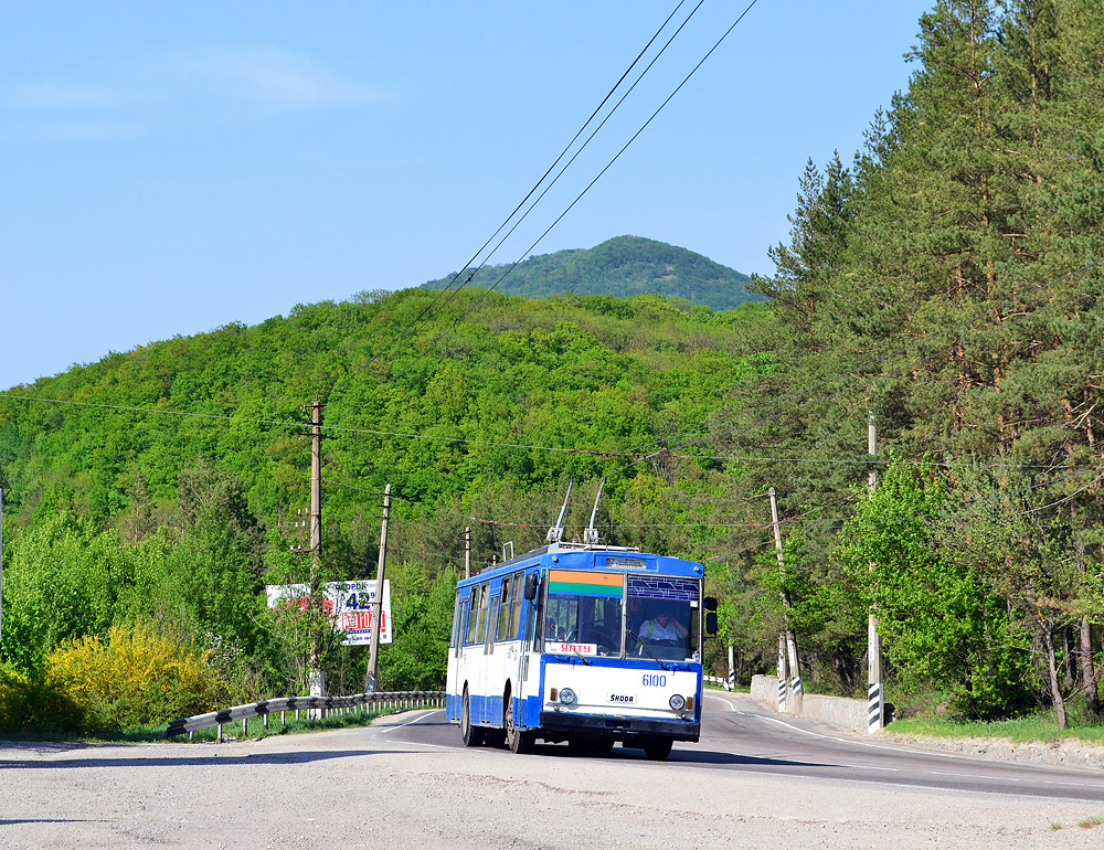 Крымский троллейбус, Škoda 14Tr89/6 № 6100