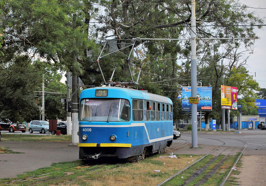 Одесса, Tatra T3R.P № 4006