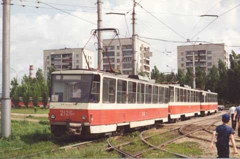 Липецк, Tatra T6B5SU № 2126