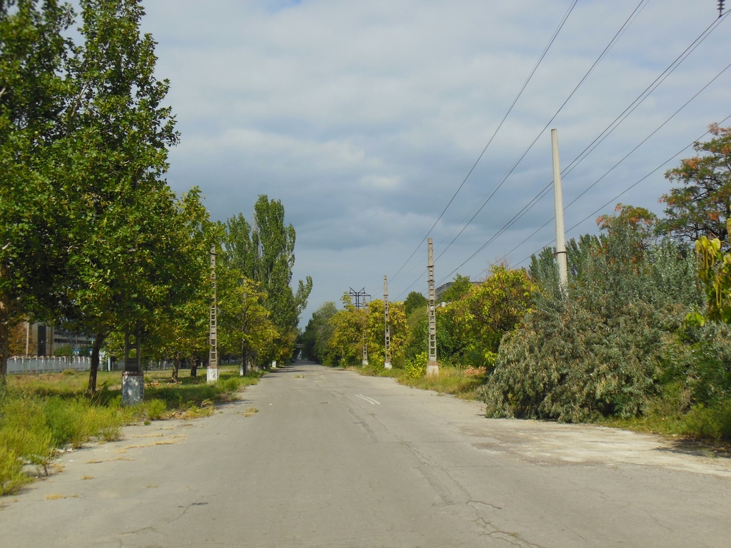 Kherson — Closed trolley's routes