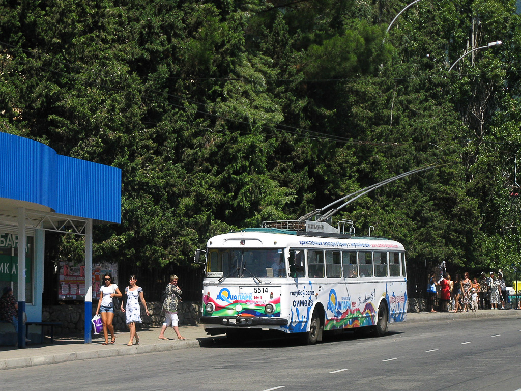 Krimski trolejbus, Škoda 9Tr19 č. 5514