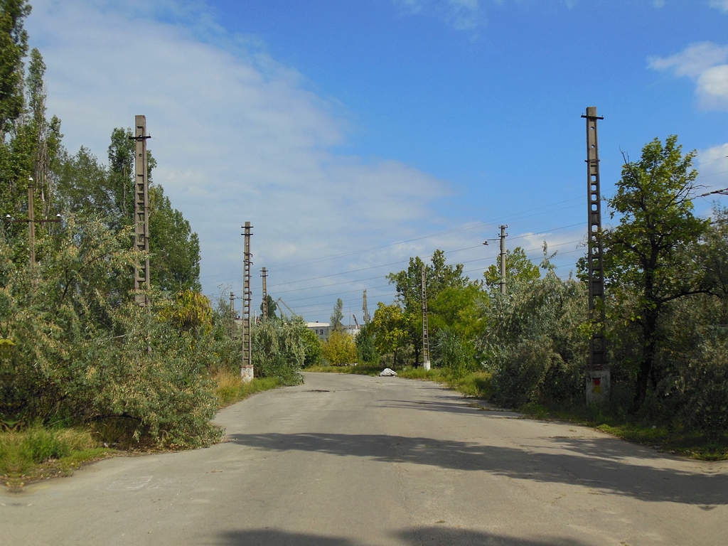 Cherson — Closed trolley's routes