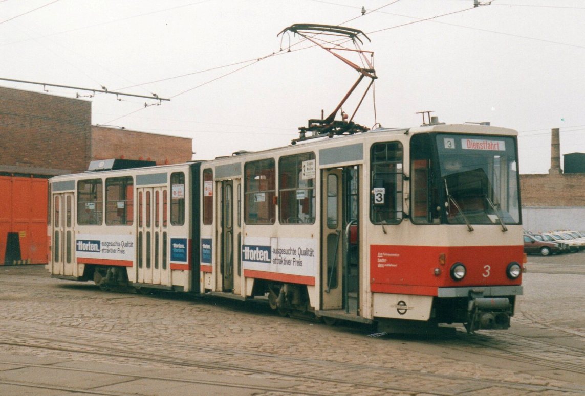 Cottbus, Tatra KT4D nr. 3