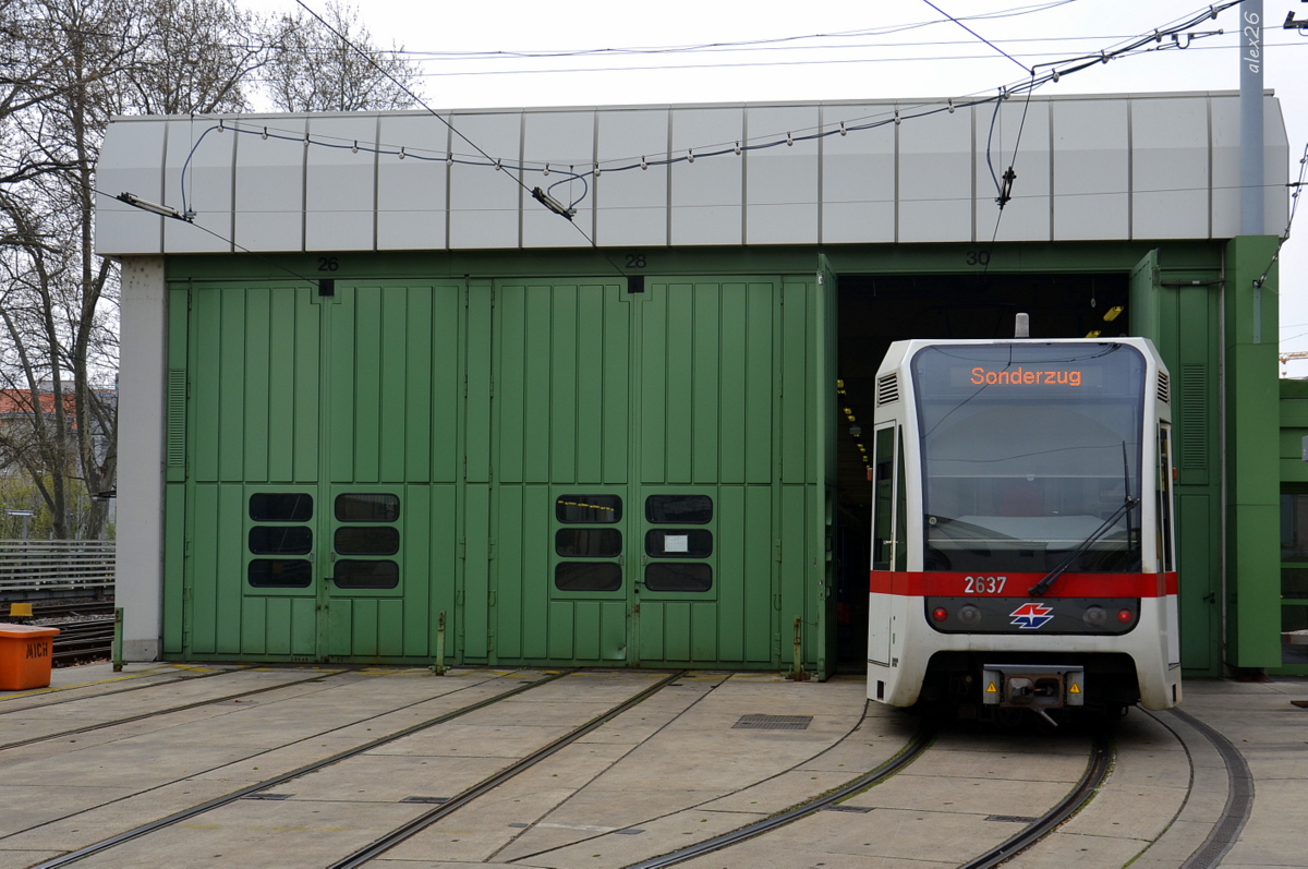 Виена, Bombardier Type T № 2637; Виена — U-Bahn — линия U6