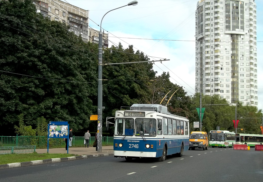 Москва, ЗиУ-682ГМ1 (с широкой передней дверью) № 2746