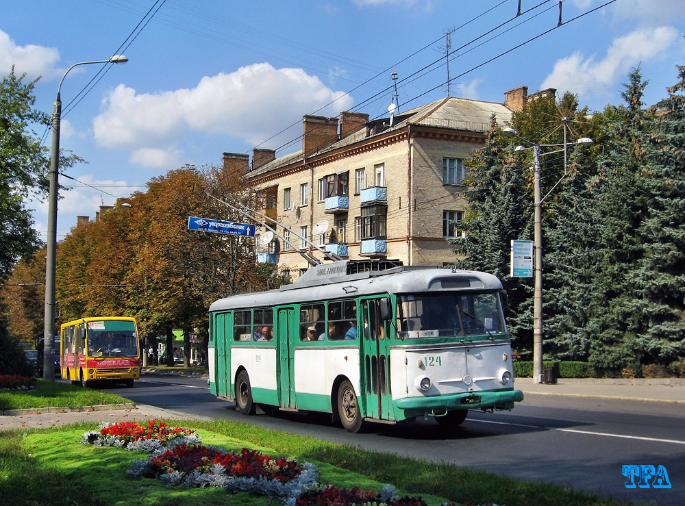 Rivne, Škoda 9TrHT28 nr. 124