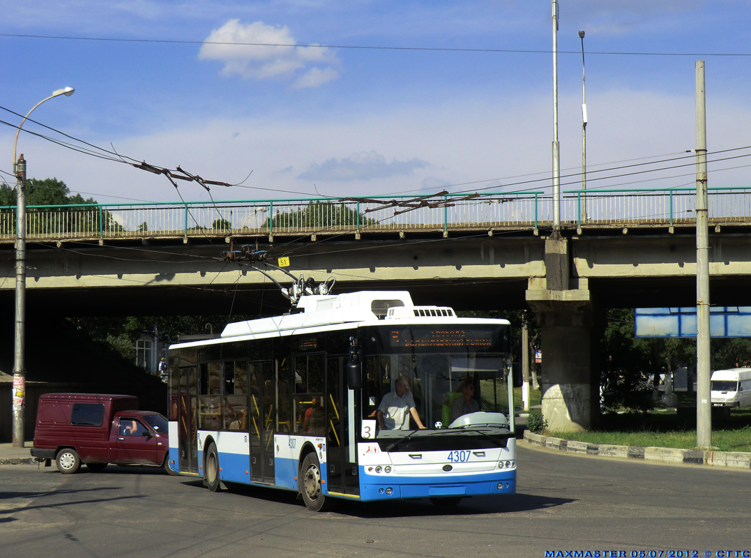 Crimean trolleybus, Bogdan T70110 № 4307