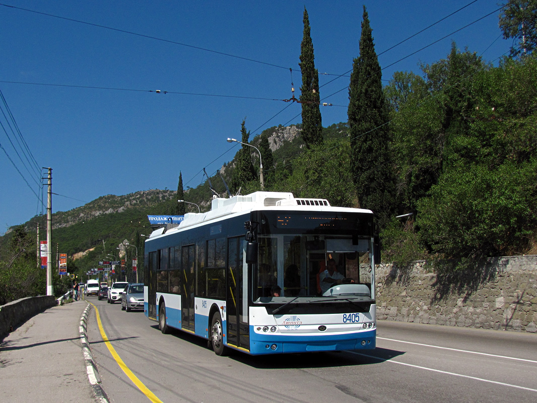 Crimean trolleybus, Bogdan T70115 # 8405
