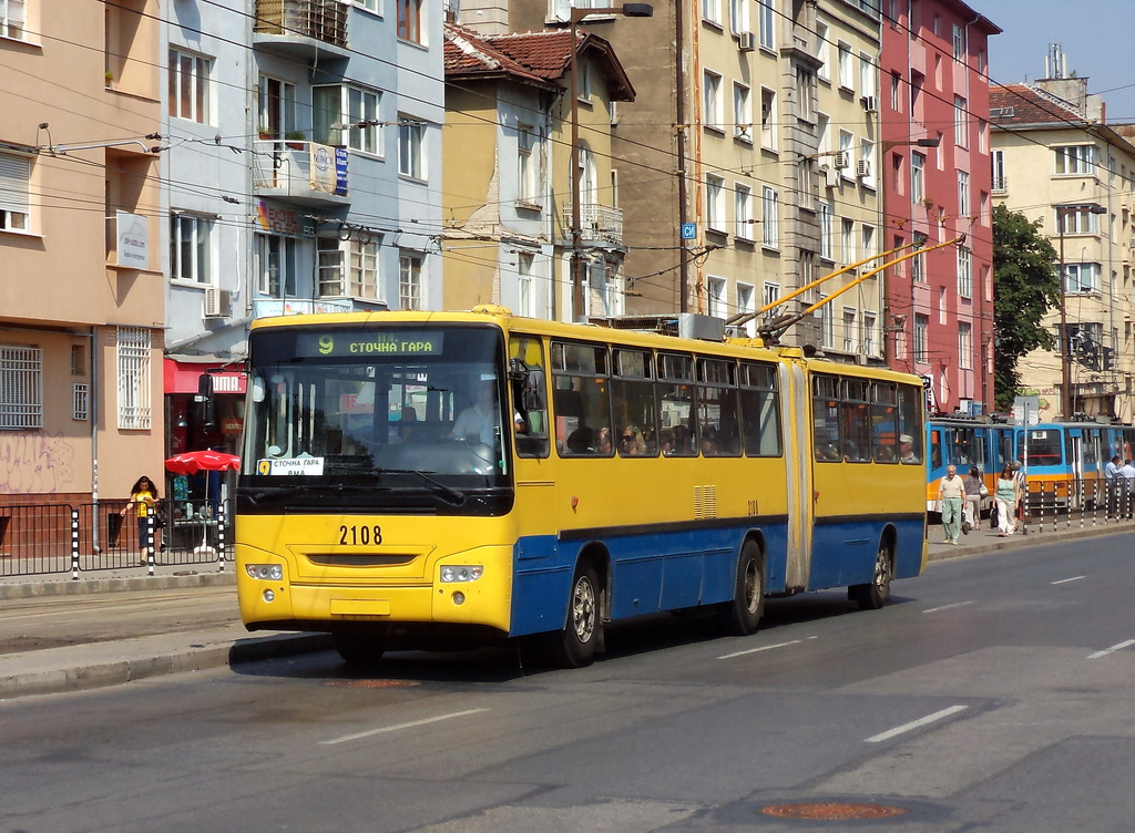 Sofia, Ikarus 280.92F № 2108
