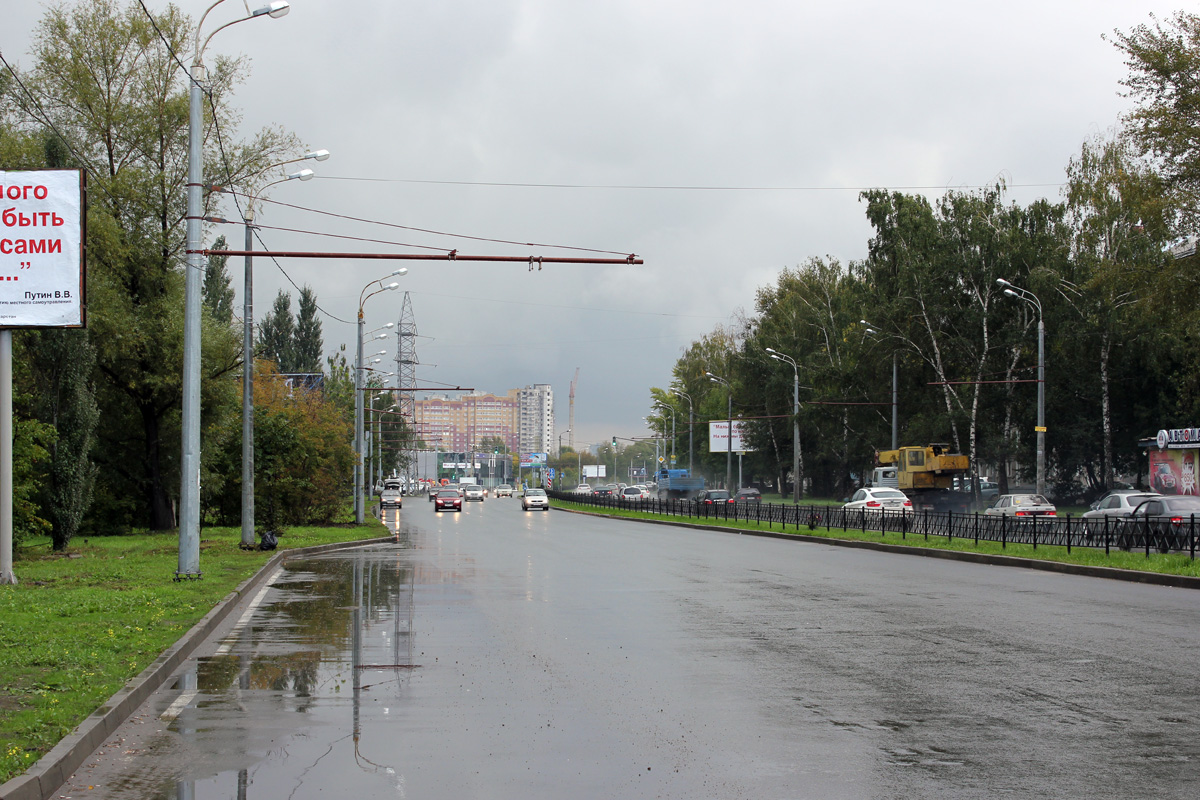 ყაზანი — Construction and reconstruction of the trolleybus lines