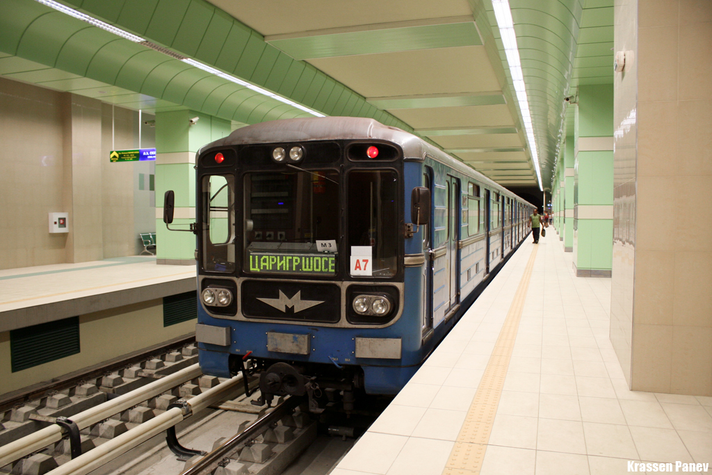 Sofia, 81-717.4 № 1017; Sofia — Metro — [2] Second Subway diameter — blue line