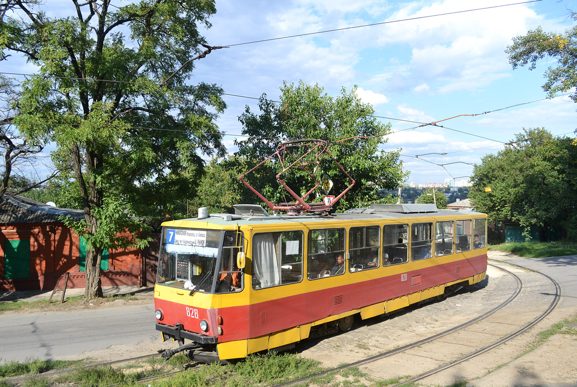 Ростов-на-Дону, Tatra T6B5SU № 828