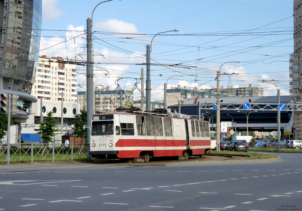 Saint-Petersburg, LVS-86K č. 5115