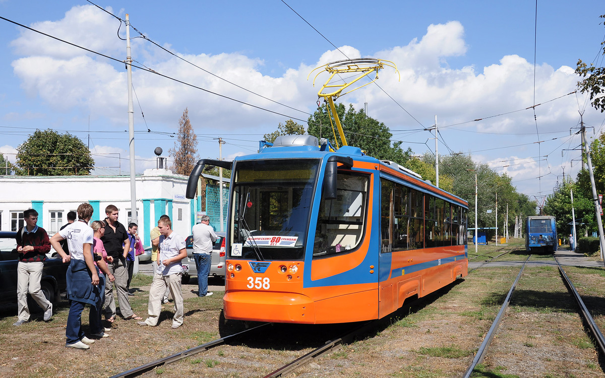 Таганрог, 71-623-02 № 358; Таганрог — Покатушки в честь 80-летия со дня пуска первого трамвая в Таганроге