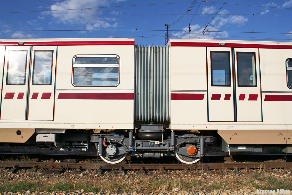 Sofia — Delivery the new wagons 81-740.2Б/741.2Б — May — September 2012