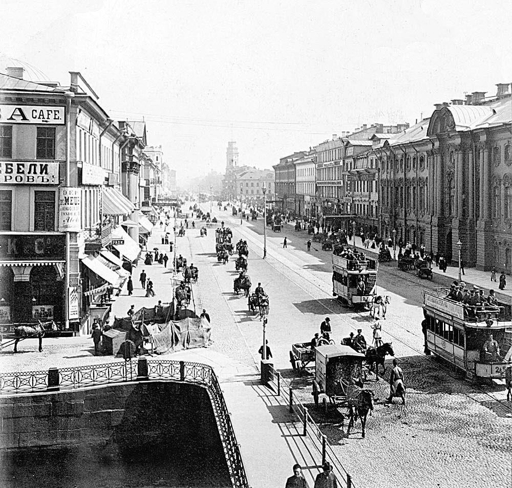 Фото старого санкт петербурга с новыми