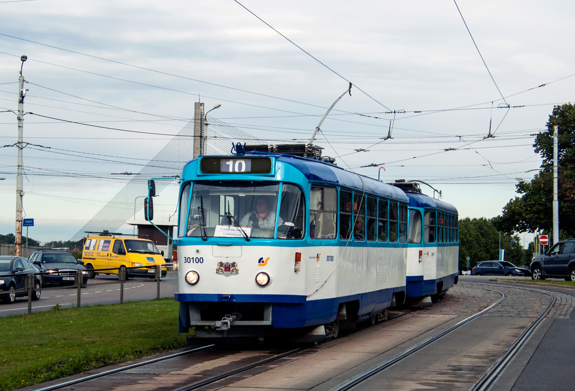 Riga, Tatra T3A č. 30100