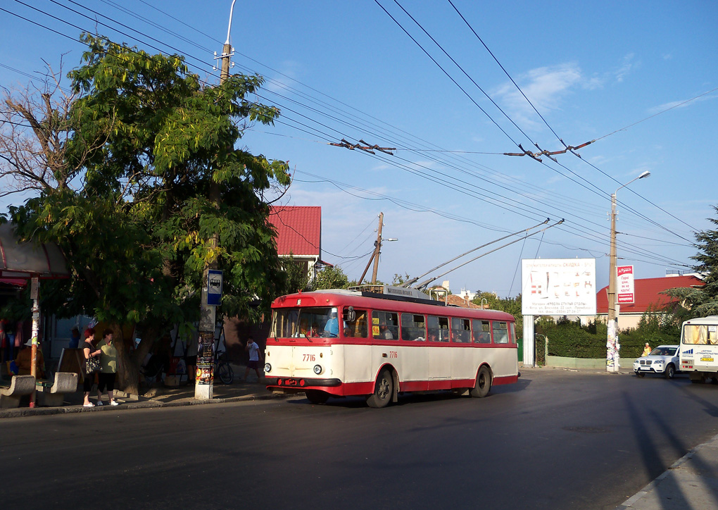 Crimean trolleybus, Škoda 9TrH27 № 7716